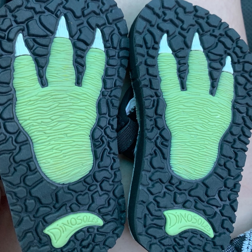😱 Dinosoles flip flops